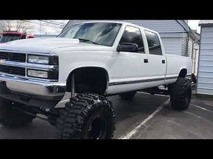 1992 Chevrolet Crew Cab Long Bed Solid Axle 2500/3500 Series 4x4 Big Block Lifted Pickup Big Block