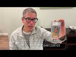 1952 Topps Mickey Mantle #311 Back From Grading and On To Auction!