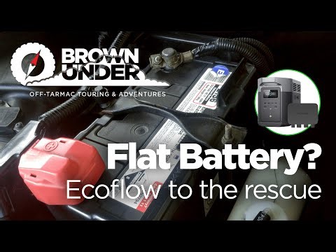 Brown Under - Ecoflow 800W Alternator Charger - Reverse Charge Demo
