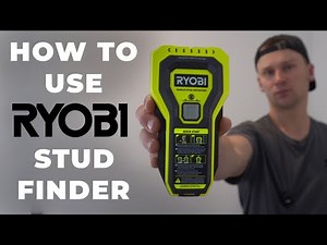 How To Use a Ryobi Stud Finder