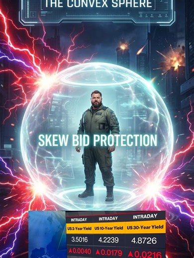 “Gradual, muted” is a story. I’m tracking missing marginal demand, the 30Y ~4.90 pin, and the mechanical loop: liquidity grab → Delta hedging → forced cover. Skew staying bid means protection demand never left.#Rates #Liquidity #Volatility#USStocks #StockMarket #Trump #Stocks #TrumpTrade #EnergyStocks