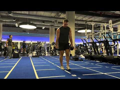 Dumbbell Hamstring March