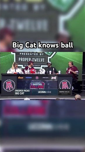 Big Cat had the script before all of us. Presented by Proper Twelve