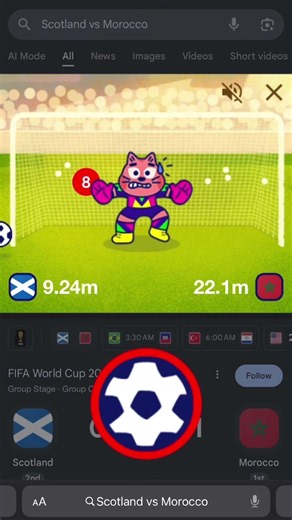 ⚽ I Tried Google’s Secret Mini Cup Game 😱 (Insane Penalty Shootout!) #fifa #penalty #football