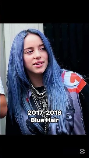 All Billie Eilish Hair Colors By The Years! 🔥