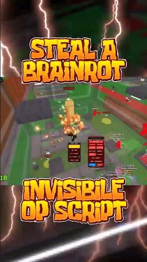 👻СКРИПТ на НЕВИДИМОСТЬ в УКРАДИ БРЕЙНРОТ! #roblox #stealabrainrot #stealabrainrotscript #sabscript