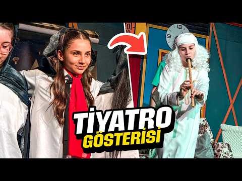 LİNA SAHNEYE ÇIKTI ! TİYATRO OYUNUMUZ