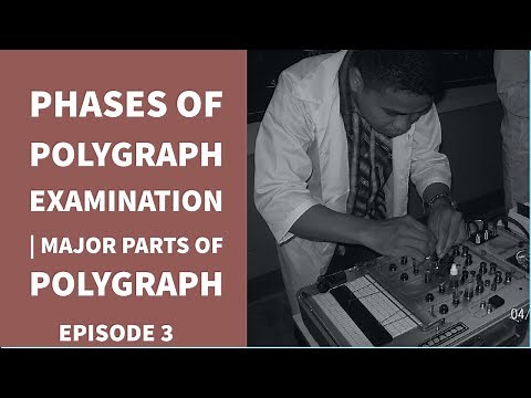 Phases of Polygraph Examination | Major Parts of Polygraph