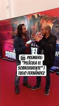 Premiere of the film THE SURVIVOR based on Stephen King's Running Man | Tulio Fernández from TERT...