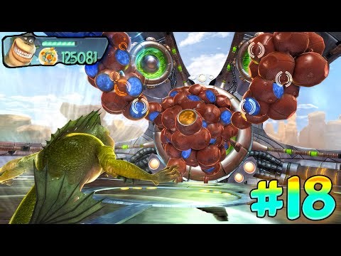 Monsters VS Aliens Game: Level 18 Walkthtough - High Point [Missing Link]