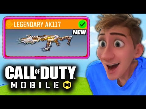 *NEW* LEGENDARY AK117 in COD MOBILE LIVE 🤯