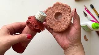 428K views · 5.1K reactions | DIY  A Jar with a Secret  Sculpting a Mushroom from Clay | Diy Craft Ideas | Facebook