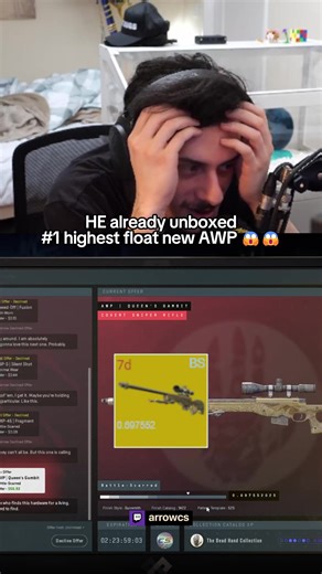ttv/arrowcs #csgo #cs2 #counterstrike #cs #arrow #arrowcs #ohnepixel #anomaly #twitch #funny #valve #news #skins