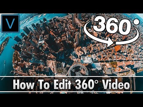 Vegas Pro 16: How To Edit 360 Degree Video - Tutorial #363
