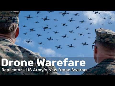 US Army's New Drone Swarms
