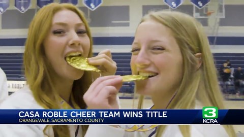 Casa Roble High School cheer team wins national championship in Florida