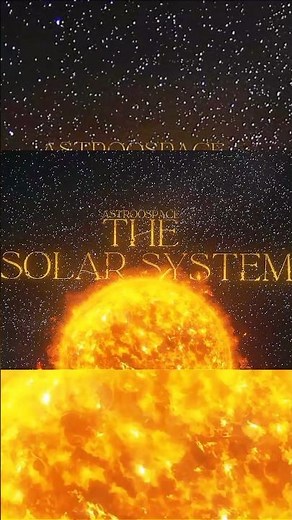 The Solar System Edit #shorts #universe