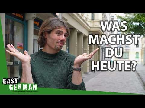Street Interviews in Magdeburg (for German Learners)