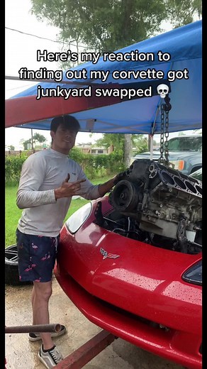 Was honestly funny asf, wel played previous owner well played ♟🤌🏻 got update on ruby 2.0 coming soon follow to stay up to date with her 😎 #carsoftiktok #corvette #cleetusmcfarland