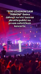 “POD UŽASNOM SAM TREMOM” Emina Jahović na ivici suza se obratila publici na prvom solističkom koncertu #alo #alodnevnenovine #alonovine #eminajahovic | ALO! DNEVNE NOVINE