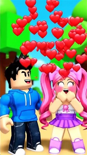 They Kissed in Roblox 😱💖 (So Cute)