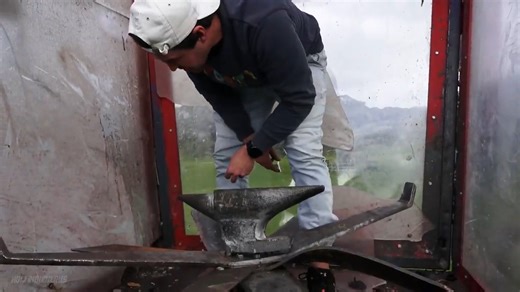 What happens when a blender eats an anvil?