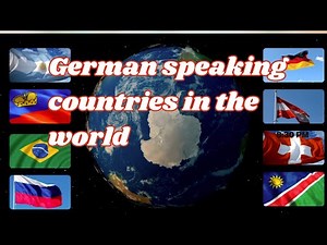 German speaking countries in the world