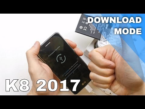 LG K8 (2017) DOWNLOAD MODE Tutorial / LG Download Mode