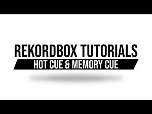 Rekordbox Tutorial | How to mark Hot Cue & Memory Cue | 2020