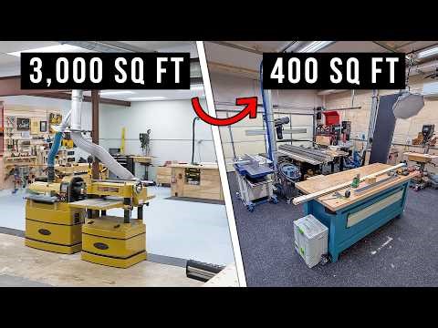 I Sold Half My Tools. Here's What I Kept for a 400 sq ft Shop