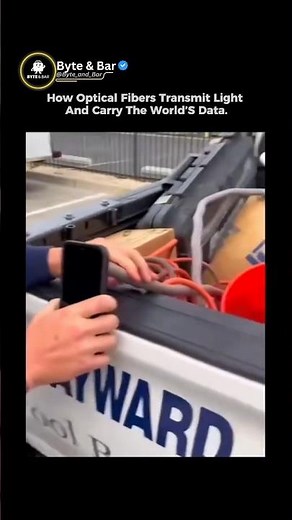 How Optical Fibers Transmit Light and Carry the World’s Data at the Speed of Light