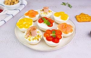 Savory Cheesecakes: the bite-sized recipe for an quick, easy appetizer