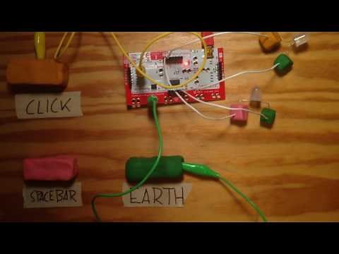 Lighting LEDs with Makey Makey