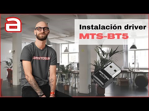 Instalación drivers adaptador bluetooth 5.0 AMITOSAI MTS-BT5 (Definitivo)