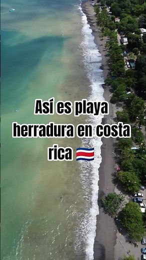 Así es playa herradura en costa rica. #costarica #lasmejoresplayas #playas #playasdeensueño #viral