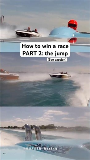 How to win a race Part 2: The Jump #horsepower #speedboat #lakelife #bigblock #mercuryracing