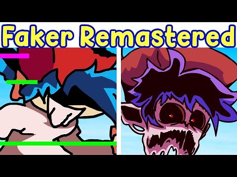 Friday Night Funkin' BF Meets Faker Remastered FULL WEEK [VS Mofo Remastered Demo] FNF Mod/HARD