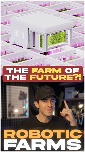 This is the world’s first AI-powered robotic vertical farm. These farms can grow crops in just 15 days using 95% less water, all fully automated. The company behind this is called AutoStore. And their farms are already producing greens that are sold in Whole Foods. Now the reason these farms are so efficient is because of their innovative design. They’re built like a giant Rubik’s Cube on steroids. Each farm has dozens of wheeled robots that transport crops to different positions in the grid. An