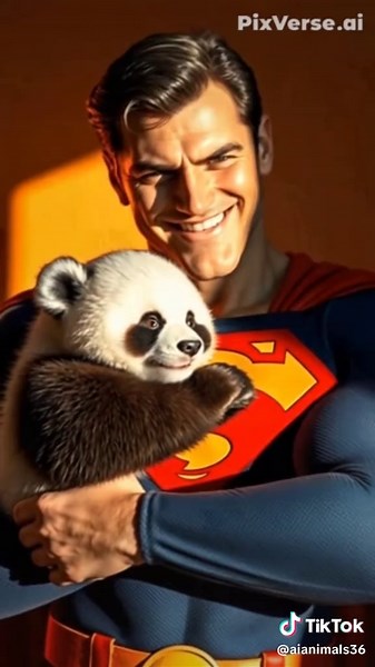 Panda and spider man fighting vedio #aianimation #trendingvideo #animals #foryou