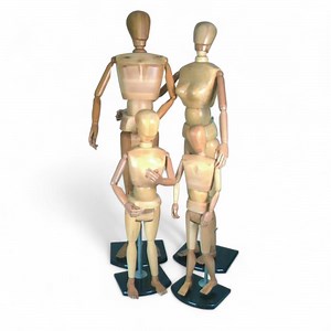 [Hot Item] 68 Inch Lifesize Wooden Mannequin Female with Base and Flexible Body