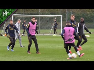 Rejuvenated Arsenal Train Ahead Of Olympiakos | Olympiakos v Arsenal | Europa League