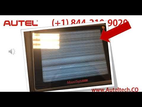 Autel Maxisys Elite | Screen Issues (Dead on Arrival) | Autel Consultation 2018