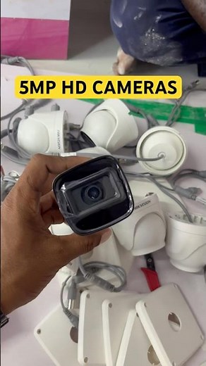 Hikvision 5MP HD Cameras 🔥