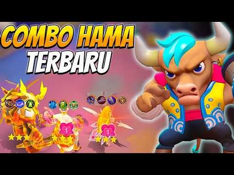The Strongest 3 Gold Hero Combo!! The Latest Hama Combo! Auto Win - Magic Chess Go Go