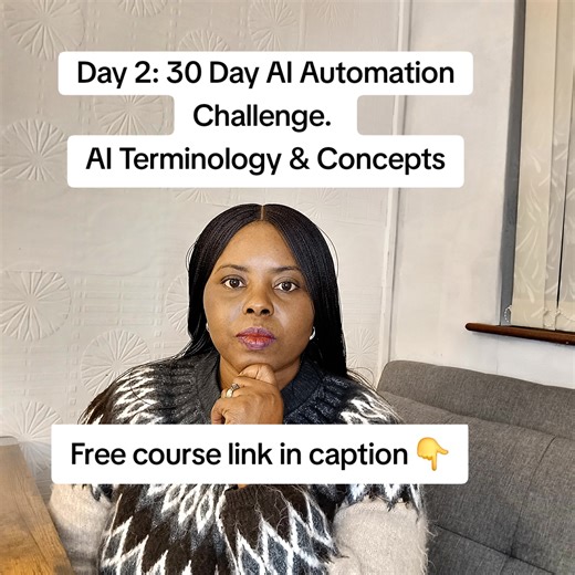 🔗 Start here: https://www.elementsofai.com Understand common AI terms and concepts (ML, models, automation). 🔗 Continue Elements of AI for your second module. #30daychallenge #techcareervault #corporatetech #aiautomation #techcareer