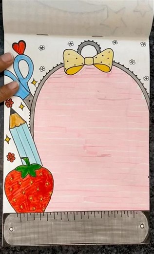 🤩assignment front page design for college students/notepad ideas 🤩📝📚 #shortsfeed #shorts #trending