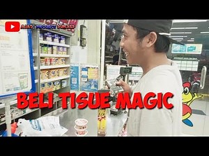 Buy magic tissue at indomart and how to use it correctly - tutorial