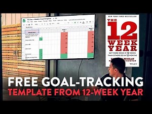 12 Week Year - Free Goal Tracking Template