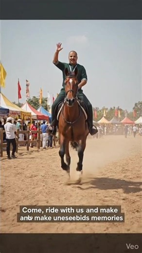 Ride the Thrill at SASI Anveshana 2026 🔥 | Horse Ride Adventure Begins!