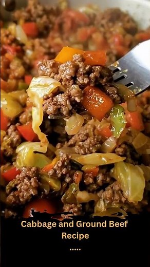 Cabbage and Ground Beef